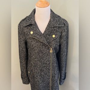 Michael Kors Women’s Medium Wool Blend Herringbone Coat